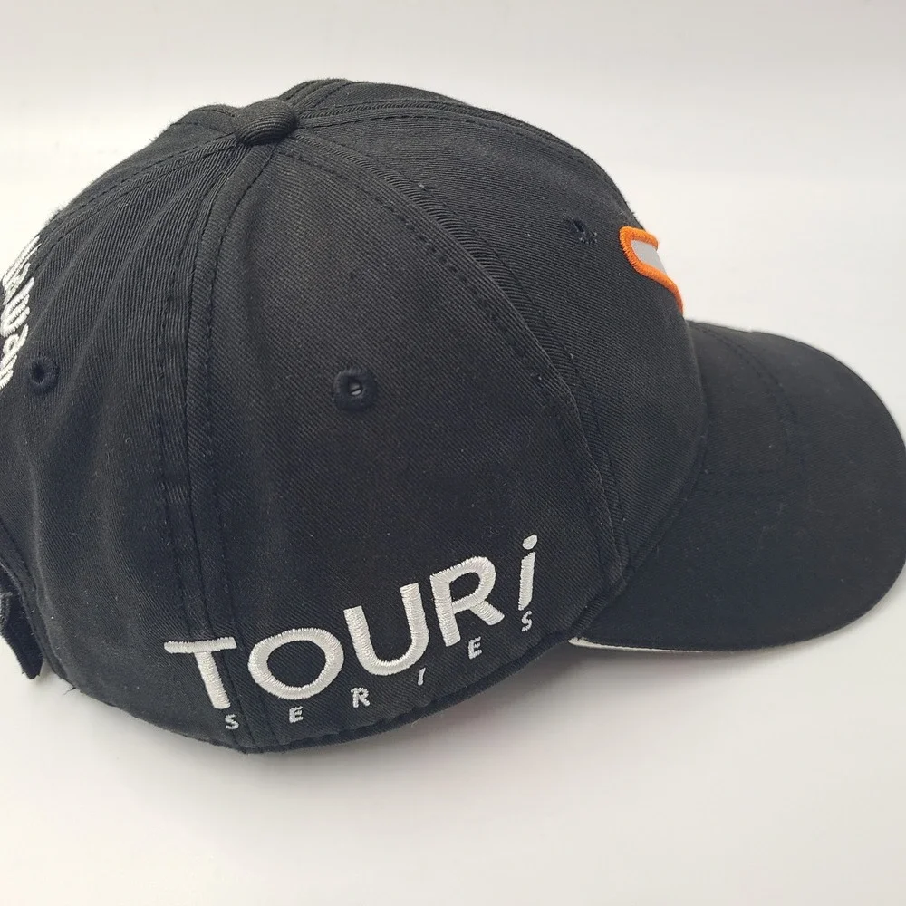 Callaway Hat Adjustable Black Orange FT Fusion Technology Tour i Series Golf Men
